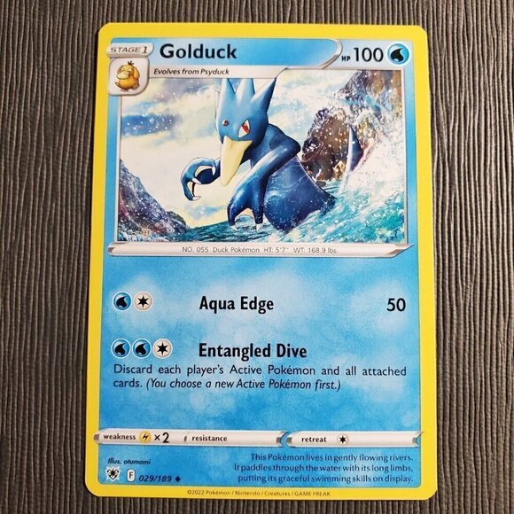 Golduck 029/189 Astral Radiance Regular Uncommon Pokemon LP - Picture 3 of 3